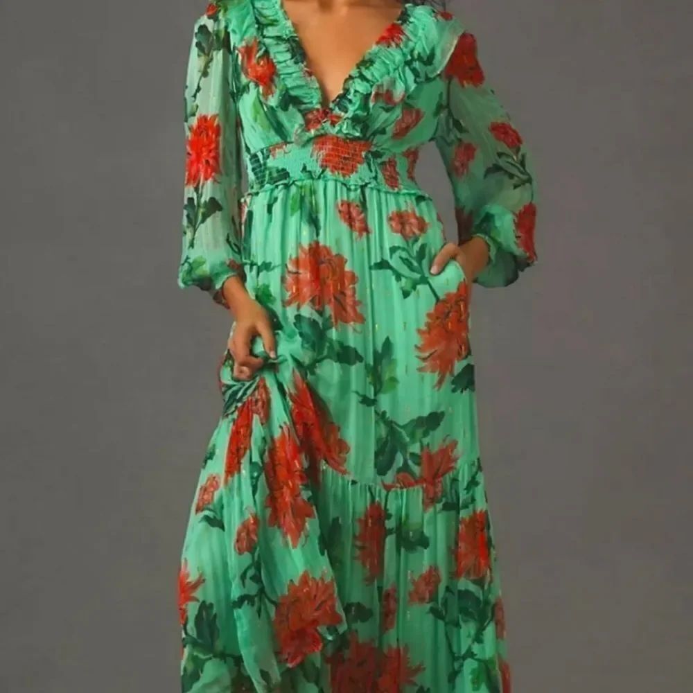 Anthropologie Maxi Dress size Small-B9
